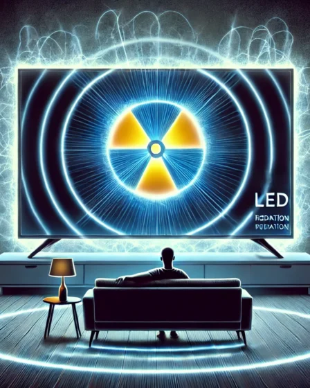 televizyon radyasyon yayar mı