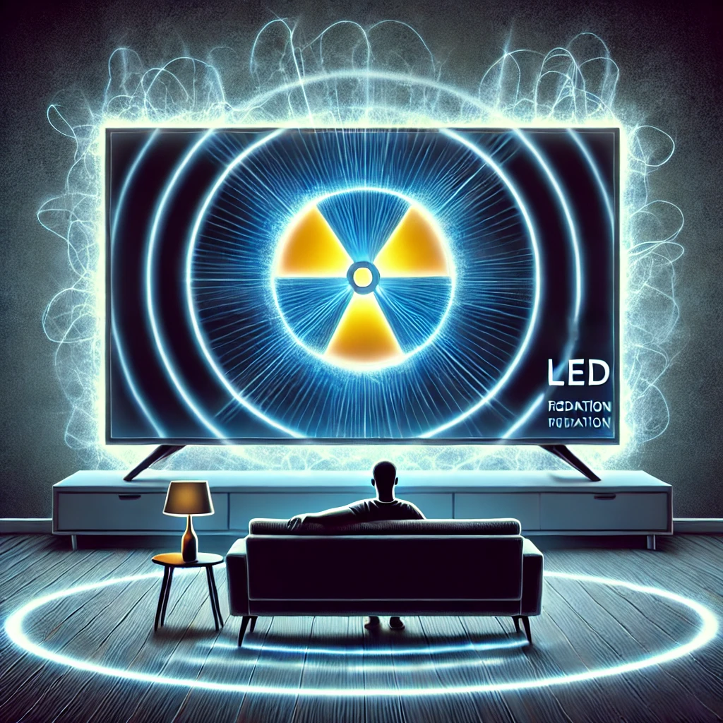 televizyon radyasyon yayar mı